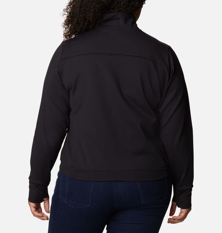 Women's Columbia Weekend Adventure Sweatshirts Black | Plus Size CA-O045A